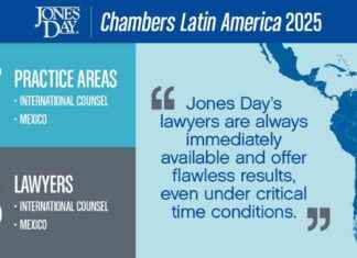 Jones Day Practices and Lawyers Ranked in Chambers Latin America 2025 news-27082024-235147