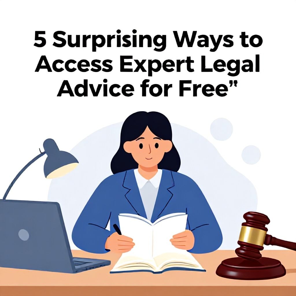5 Surprising Ways to Access Expert Legal Advice for Free*