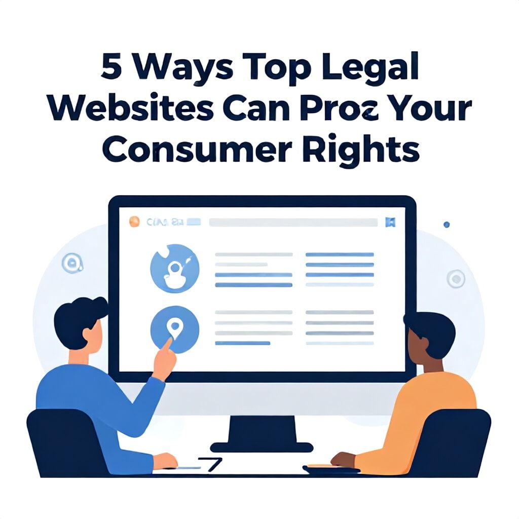 5 Ways Top Legal Websites Can Protect Your Consumer Rights*