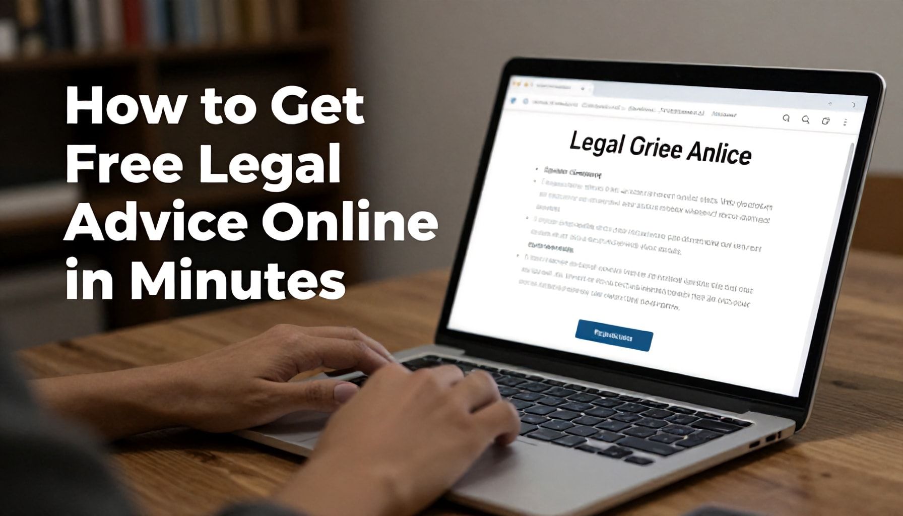 How to Get Free Legal Advice Online in Minutes*