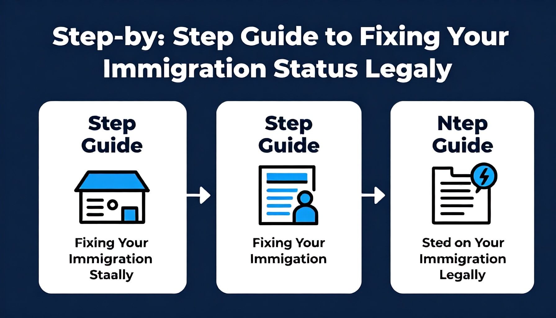 Step-by-Step Guide to Fixing Your Immigration Status Legally*