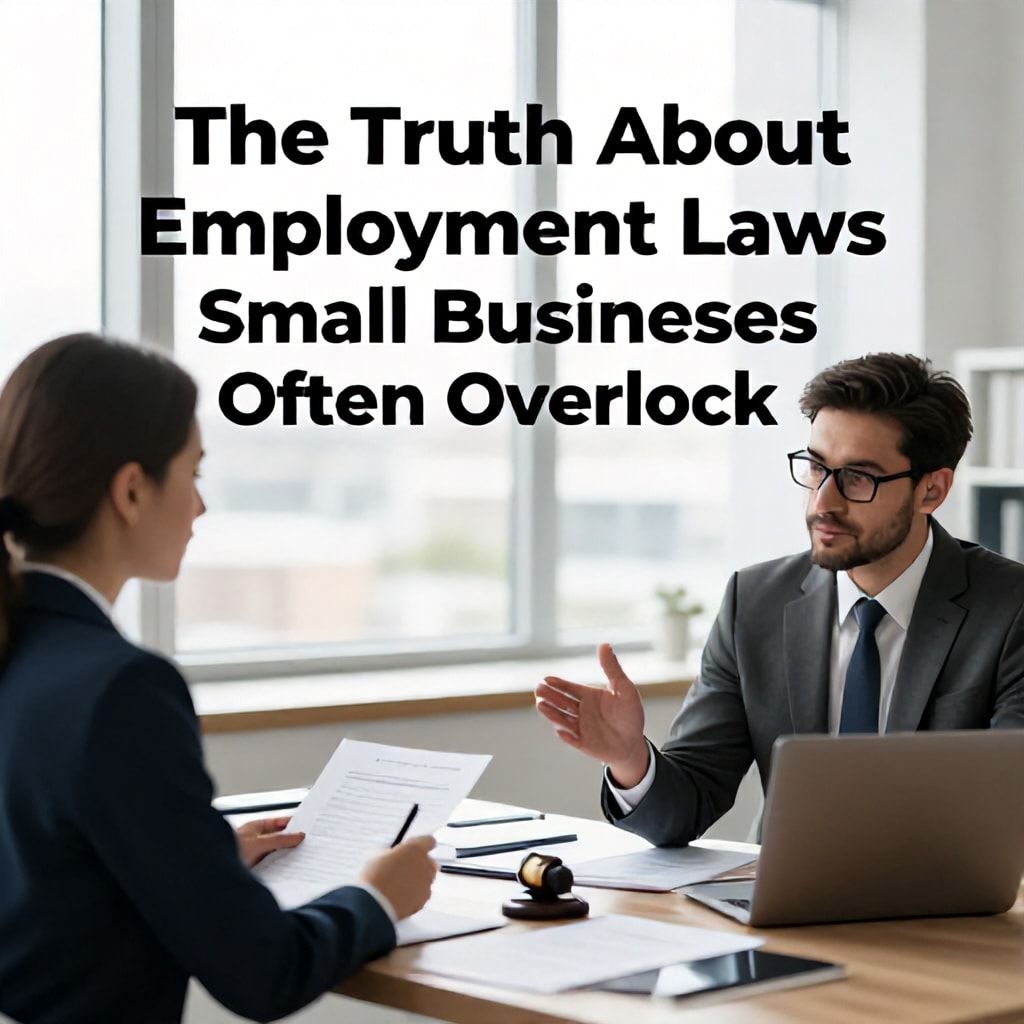 The Truth About Employment Laws Small Businesses Often Overlook*