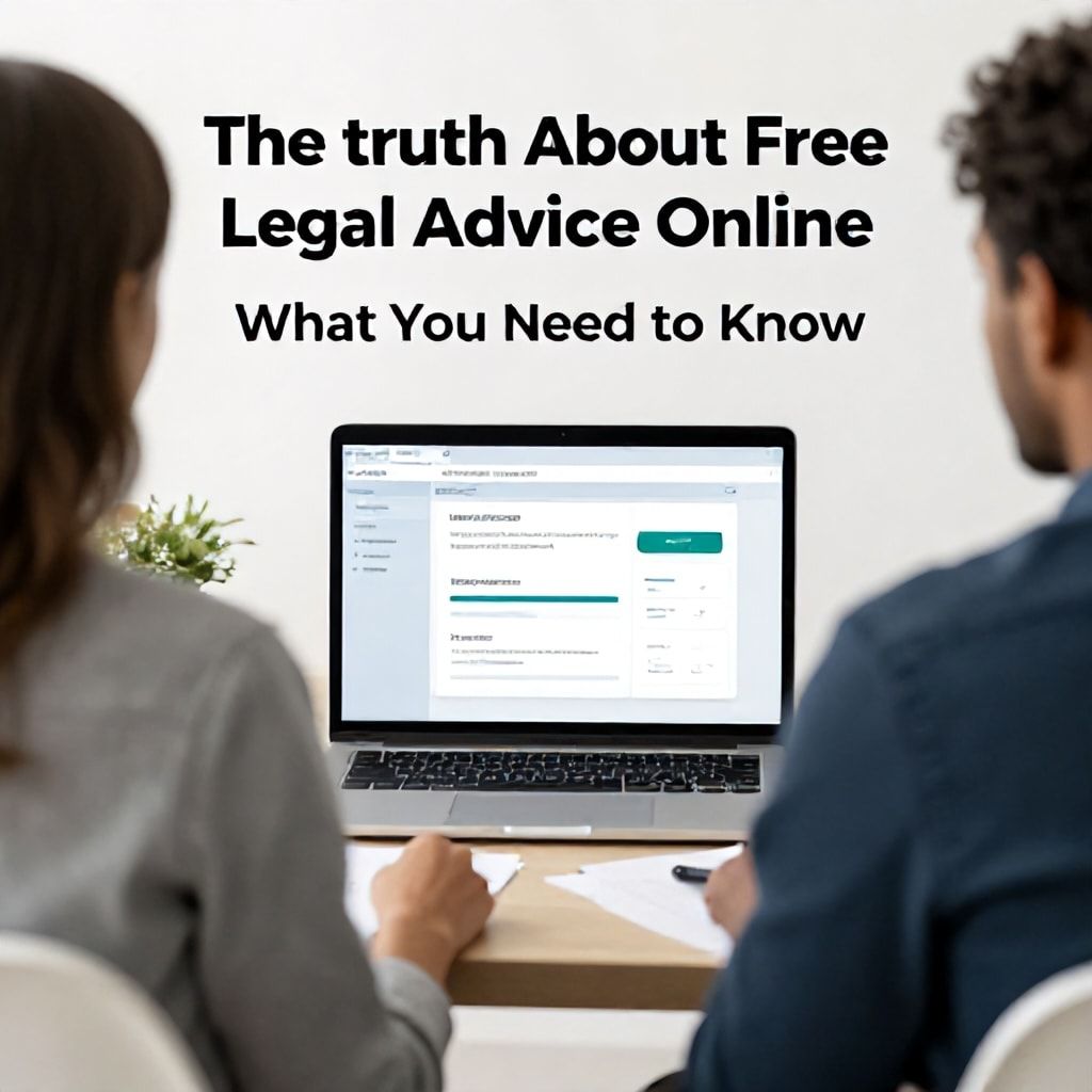 The Truth About Free Legal Advice Online—What You Need to Know*