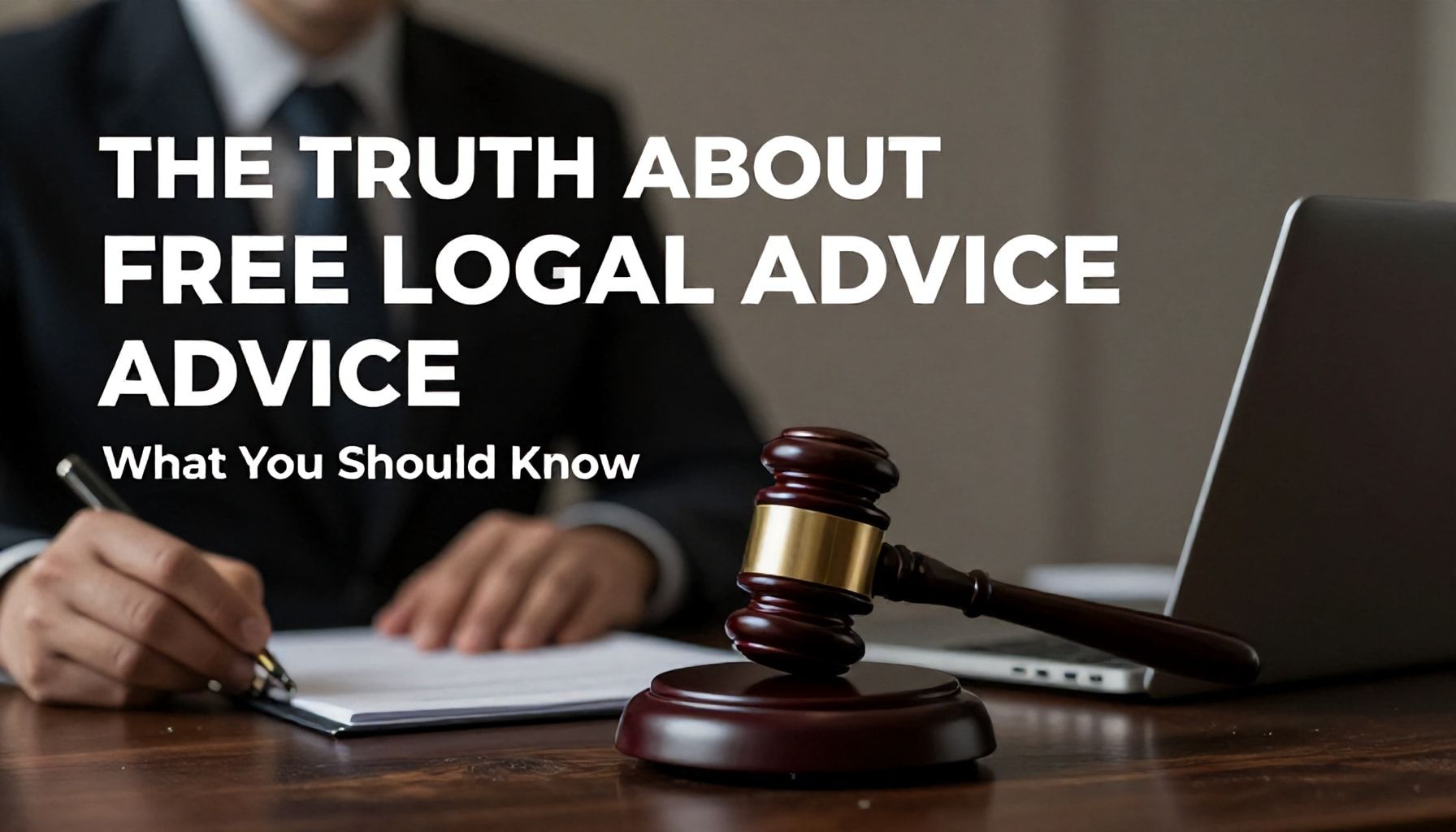 The Truth About Free Legal Advice—What You Should Know*