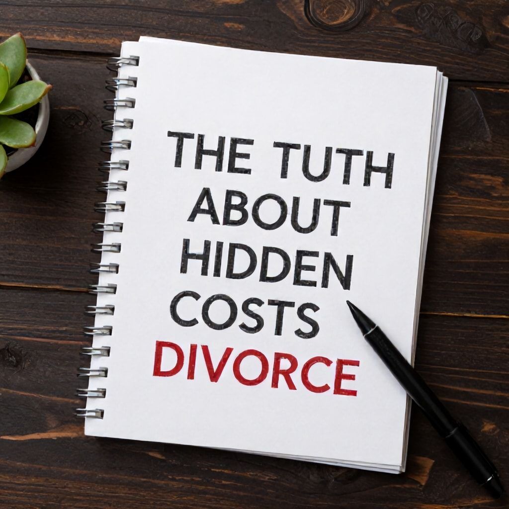 The Truth About Hidden Costs in Divorce—What Most Lawyers Won’t Tell You*