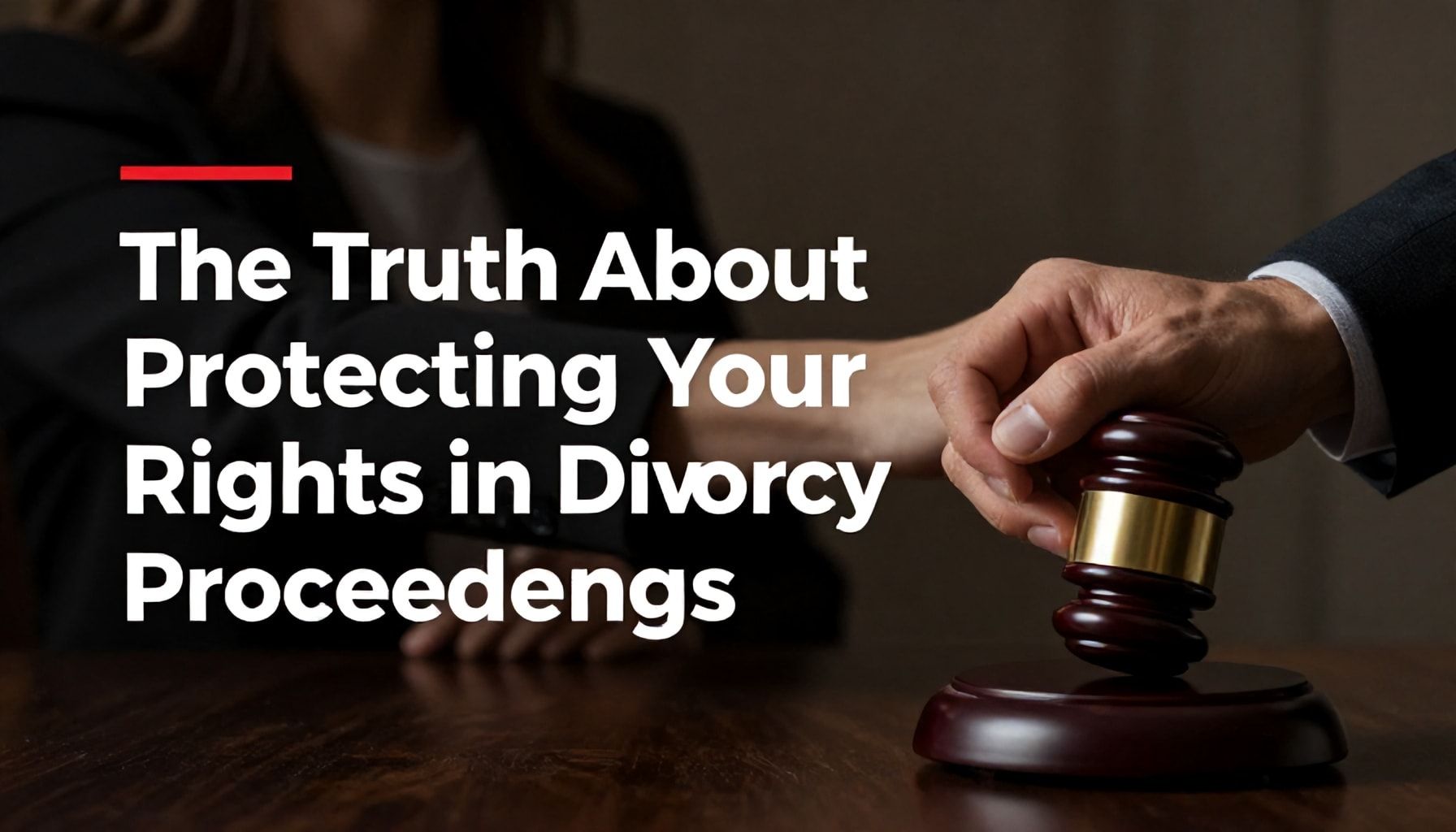 The Truth About Protecting Your Rights in Divorce Proceedings*