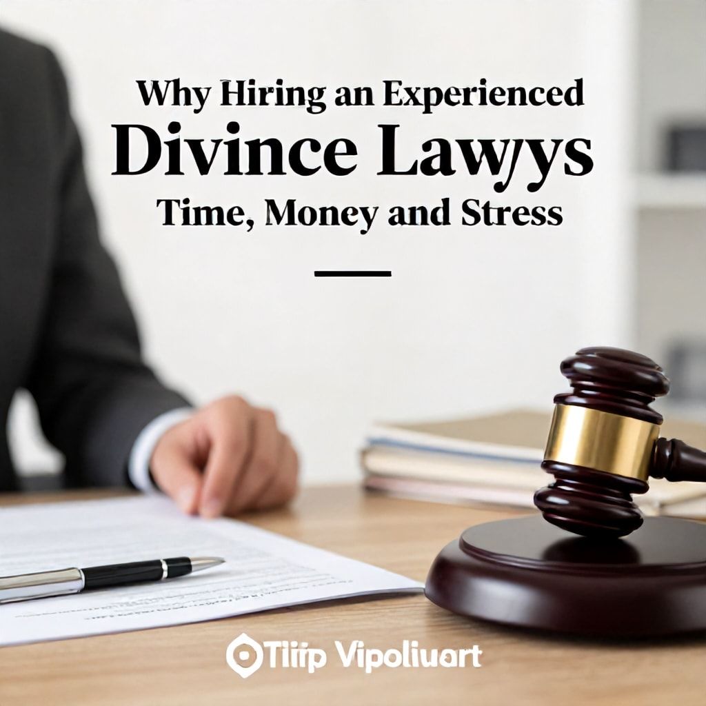 Why Hiring an Experienced Divorce Lawyer Saves You Time, Money, and Stress*