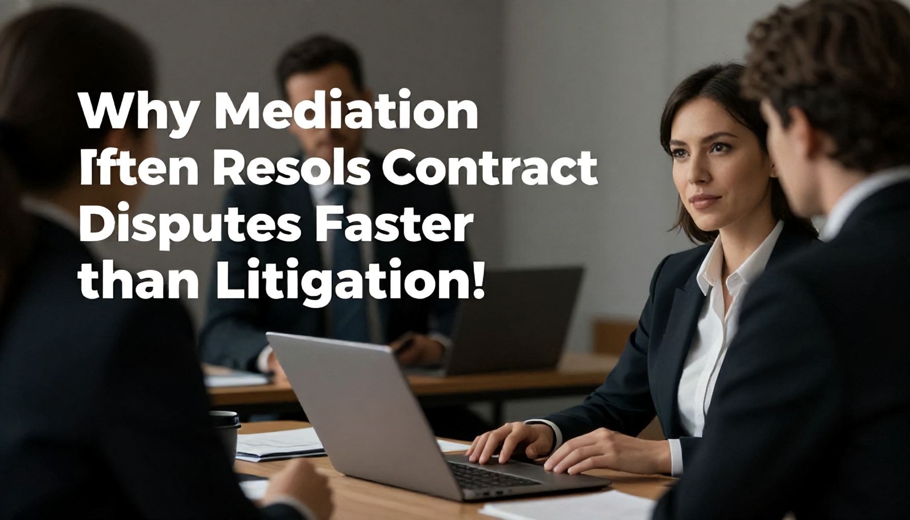 Why Mediation Often Resolves Contract Disputes Faster Than Litigation*