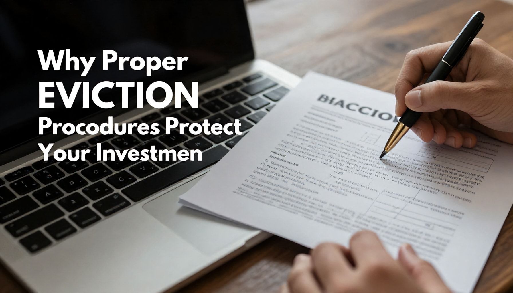 Why Proper Eviction Procedures Protect Your Investment*
