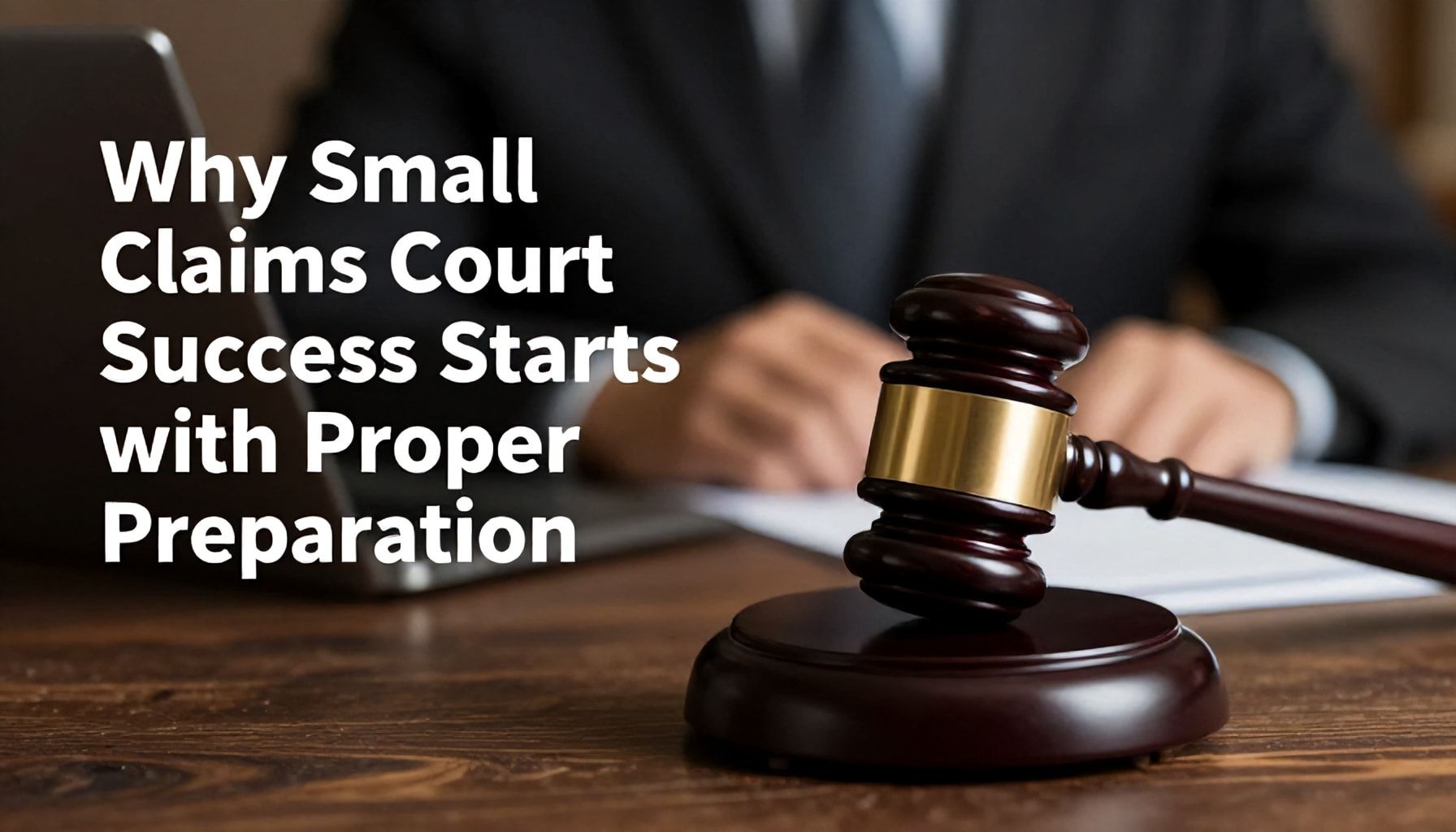Why Small Claims Court Success Starts with Proper Preparation*