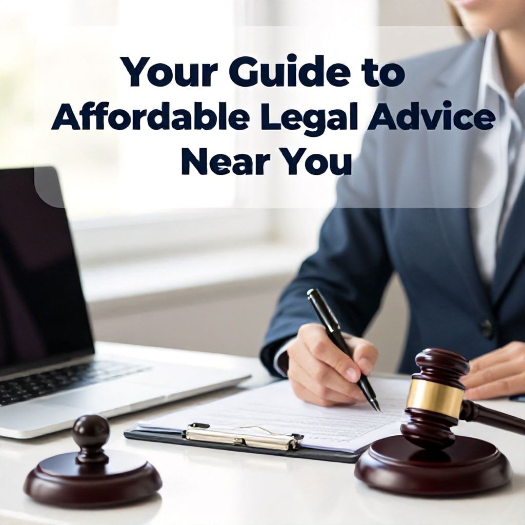 Your Guide to Affordable Legal Advice Near You—Save Time and Money*