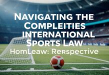 Navigating the Complexities of International Sports Law: A Legal Perspective Navigating the Complexities of International Sports Law: A Legal Perspective