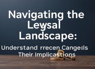 Navigating the Legal Landscape: Understanding Recent Changes and Their Implications Navigating the Legal Landscape: Understanding Recent Changes and Their Implications