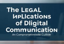 The Legal Implications of Digital Communication: A Comprehensive Guide The Legal Implications of Digital Communication: A Comprehensive Guide