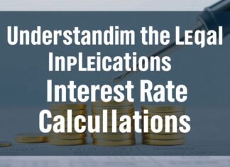 Understanding the Legal Implications of Interest Rate Calculations Understanding the Legal Implications of Interest Rate Calculations