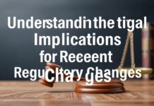 Understanding the Legal Implications of Recent Regulatory Changes Understanding the Legal Implications of Recent Regulatory Changes