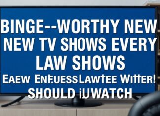 Binge-Worthy New TV Shows Every Law Enthusiast Should Watch Binge-Worthy New TV Shows Every Law Enthusiast Should Watch