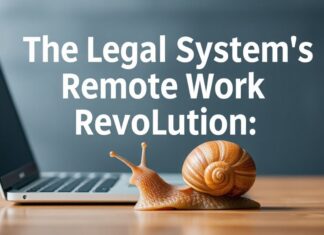 The Legal System’s Remote Work Revolution: Why It’s Stuck in the Slow Lane The Legal System's Remote Work Revolution: Why It's Moving at a Snail's Pace